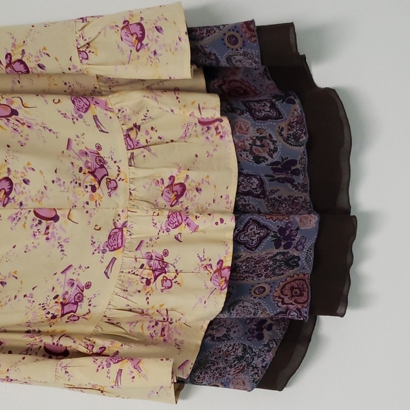 Anthropology‎ Pipi Strello mixed-media apron skirt - Picture 2 of 14